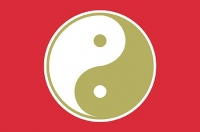 postkarte �yin & yang�